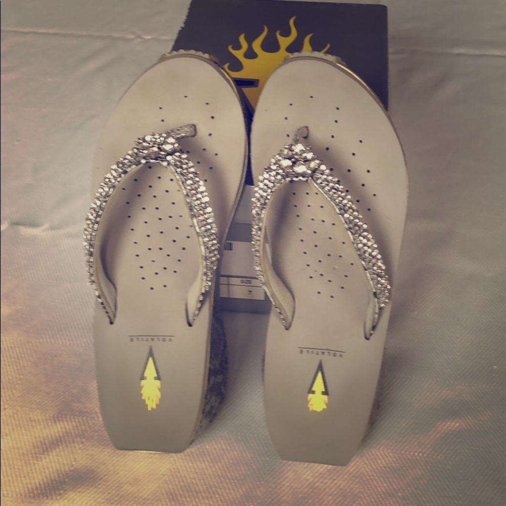 Volatile wedge sandals